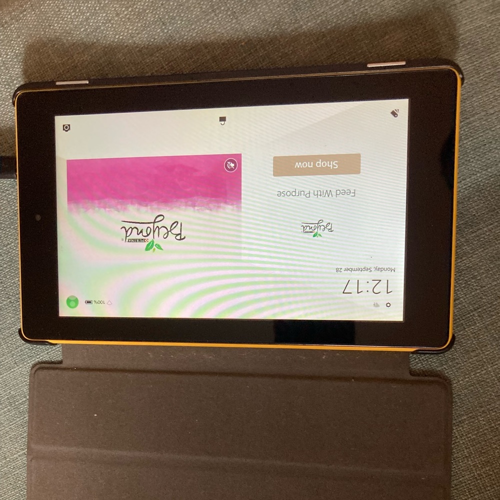 Amazon Fire 7” display